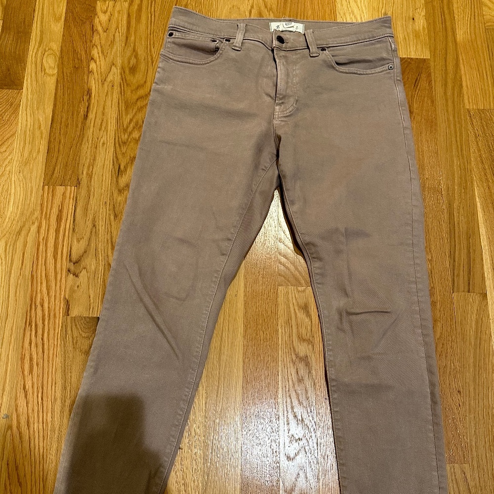 Madewell Skinny Jeans Light Brown